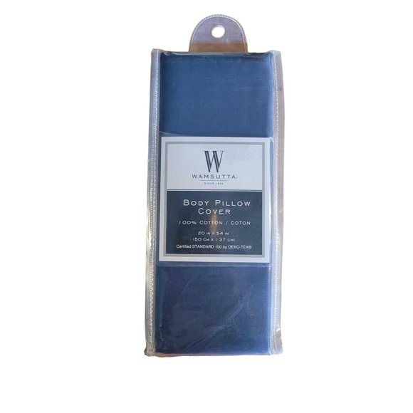 Wamsutta Bedding Body Pillow Cover 0 Cotton 20 Inches X 54 Inches